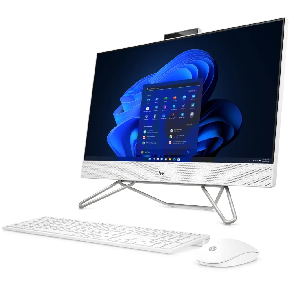 Komputer All-in-One HP ProOne 240 G9 936C7EA - i5-1235U/23,8" FHD IPS/RAM 8GB/SSD 512GB/Biały/WiFi/Windows 11 Pro/3 lata OS