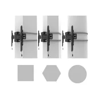 Uchwyt ścienny na monitor Neomounts by Newstar Select Screen Pillar Mount WL30S-910BL16 - Czarny | Sklep ITnes.pl - IT for BUSIN