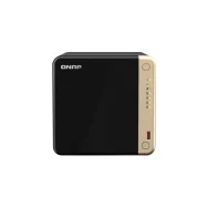 Serwer NAS QNAP Tower TS-464-14D, Tower, Intel Celeron N5105, N5095, 16GB RAM, 4TB, 4 wnęki, 2 x M.2, hot-swap, 3 lata Carry-in 