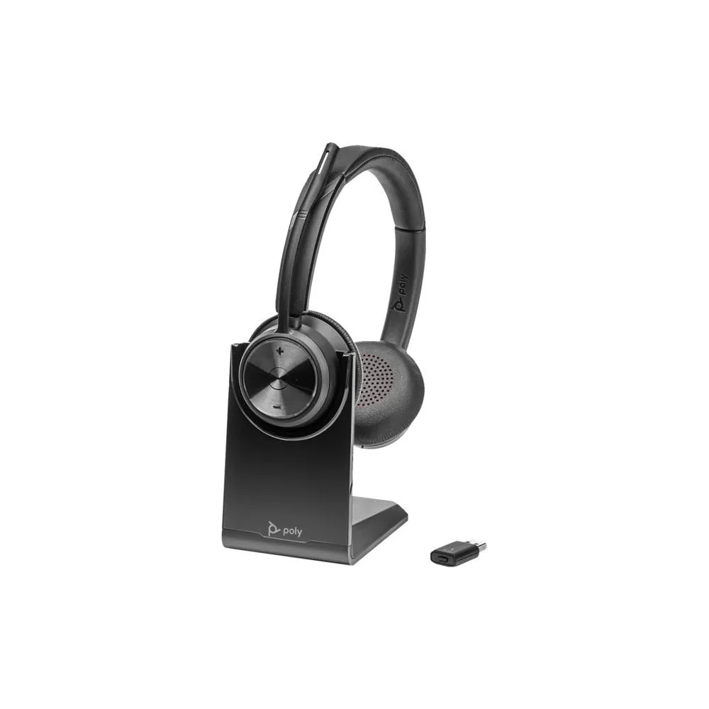 Zestaw słuchawkowy Poly Savi 7320 UC Stereo DECT 1880-1900 MHz Headset 8L545AA