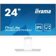 Monitor iiyama ProLite XUB2497HSU-W2, 23,8", 1920x1080 (FHD), 100Hz, IPS, 1 ms, pivot, Czarny | Sklep ITnes.pl, IT for BUSINESS