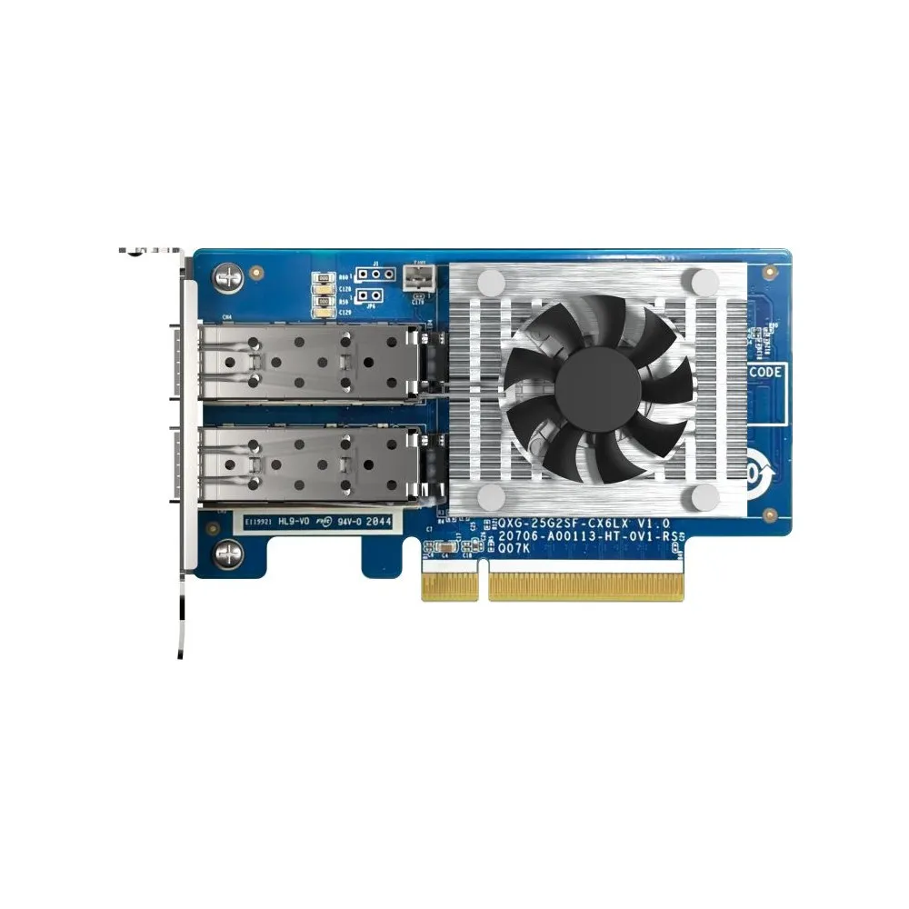 Karta sieciowa QNAP QXG-25G2SF-CX6, 2 x 25Gbps SFP+ | Sklep ITnes.pl, IT for BUSINESS Karta sieciowa QNAP QXG-25G2SF-CX6, 2 x 25Gbps SFP+ | Sklep ITnes.pl, IT for BUSINESS