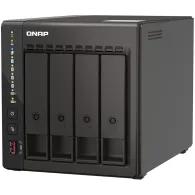 Serwer NAS QNAP Tower TS-453E-OM, Tower, Intel Celeron J6412, 8GB RAM, 8TB, 4 wnęki, 2 x M.2, hot-swap, 3 lata Carry-in | Sklep 