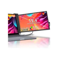 Monitor Extralink EX.21618, 15,4", 1920x1080 (FHD), IPS, 25 ms, USB-C, Srebrny | Sklep ITnes.pl, IT for BUSINESS