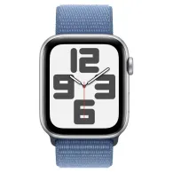 Smartwatch Apple Watch SE 44mm GPS + Cellular alu w kolorze srebrnym z opaską sportową w kolorze zimowego błękitu MRHM3QP/A Smartwatch Apple Watch SE 44mm GPS + Cellular alu w kolorze srebrnym z opaską sportową w kolorze zimowego błękitu MRHM3QP/A