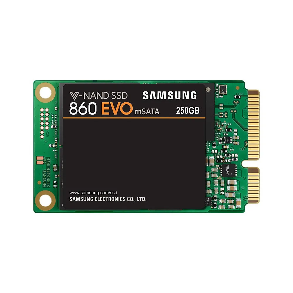 Dysk SSD 250GB mSATA Samsung 860 EVO MZ-M6E250BW, SATA III, 550-520MBps, MLC, AES256 | Sklep ITnes.pl, IT for BUSINESS