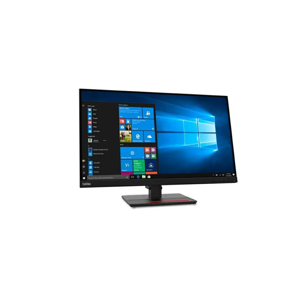 Monitor Lenovo ThinkVision T27h-2L 62B1GAT2EU - 27"/2560x1440 (QHD)/60Hz/IPS/6 ms/pivot/USB-C/Czarny - zdjęcie