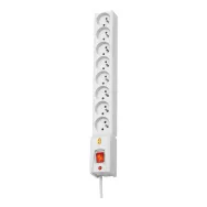 Listwa zasilająca przeciwprzepięciowa Lestar LX 810 1966004079 - 8 gniazd, 1,5 m, Szara | Sklep ITnes.pl - IT for BUSINESS