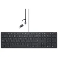 Klawiatura  Dell Wired Collaboration Keyboard KB525C 580-BBSX - US, Czarna
