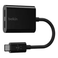Adapter Belkin Dual USB-C Audio + Charge F7U081BTBLK, Czarny | Sklep ITnes.pl, IT for BUSINESS
