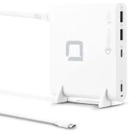 Ładowarka sieciowa Dicota Laptop Charger Universal PRO USB-C EU/UK 120W D31893, 2x USB-A, 2x USB-C, PD 3.0 120W, Biała | Sklep ITnes.pl, IT for BUSINESS