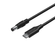 Kabel Unitek C14116BK-1.8M zasilający do laptopa Toshiba, 65W, USB-C do DC 5,5mm, 1,8 m | Sklep ITnes.pl, IT for BUSINESS