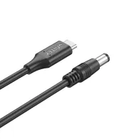 Kabel Unitek C14116BK-1.8M zasilający do laptopa Toshiba, 65W, USB-C do DC 5,5mm, 1,8 m | Sklep ITnes.pl, IT for BUSINESS