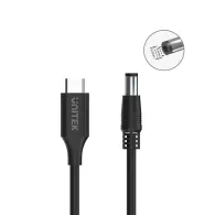 Kabel Unitek C14116BK-1.8M zasilający do laptopa Toshiba, 65W, USB-C do DC 5,5mm, 1,8 m | Sklep ITnes.pl, IT for BUSINESS