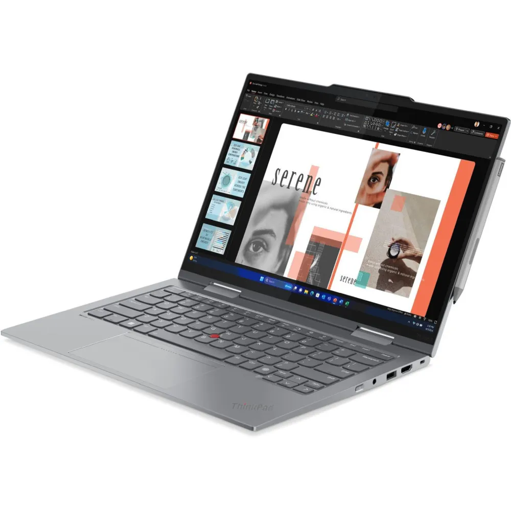 Laptop Lenovo ThinkPad X1 2-in-1 Gen 9 21KE0HQNAPB - Core Ultra 7 155U/14" WUXGA IPS MT/RAM 16GB/SSD 2TB/5G/Szary/Windows 11 Pro - zdjęcie