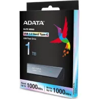 Pendrive ADATA Elite UE800 1TB AELI-UE800-1T-CSG - USB3.2-C Gen2, Srebrny