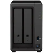 Serwer NAS Synology Desktop Plus DS723AT, Tower, Ryzen R1600, 2GB RAM, 14TB, 2 wnęki, 2 x M.2, hot-swap, 3 lata Carry-in | Sklep