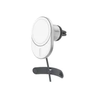 Ładowarka indukcyjna Belkin BoostCharge Pro Magnetic Wireless Car Charger with Qi2 15W WIC008BTGR-NCV2 - Biała