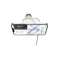Ładowarka indukcyjna Belkin BoostCharge Pro Magnetic Wireless Car Charger with Qi2 15W WIC008BTGR-NCV2 - Biała