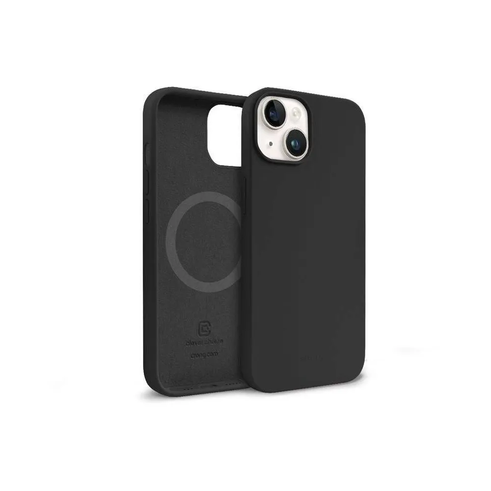 Etui na smartfon Crong Color Cover Magnetic do iPhone 14 CRG-COLRM-IP1461-BLK, Czarne | Sklep ITnes.pl, IT for BUSINESS