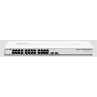 Switch zarządzalny MikroTik Cloud Smart Switch CSS326-24G-2S+RM, 24x 100|1000Mbps RJ45, 2x 10GbE SFP+ | Sklep ITnes.pl, IT for B