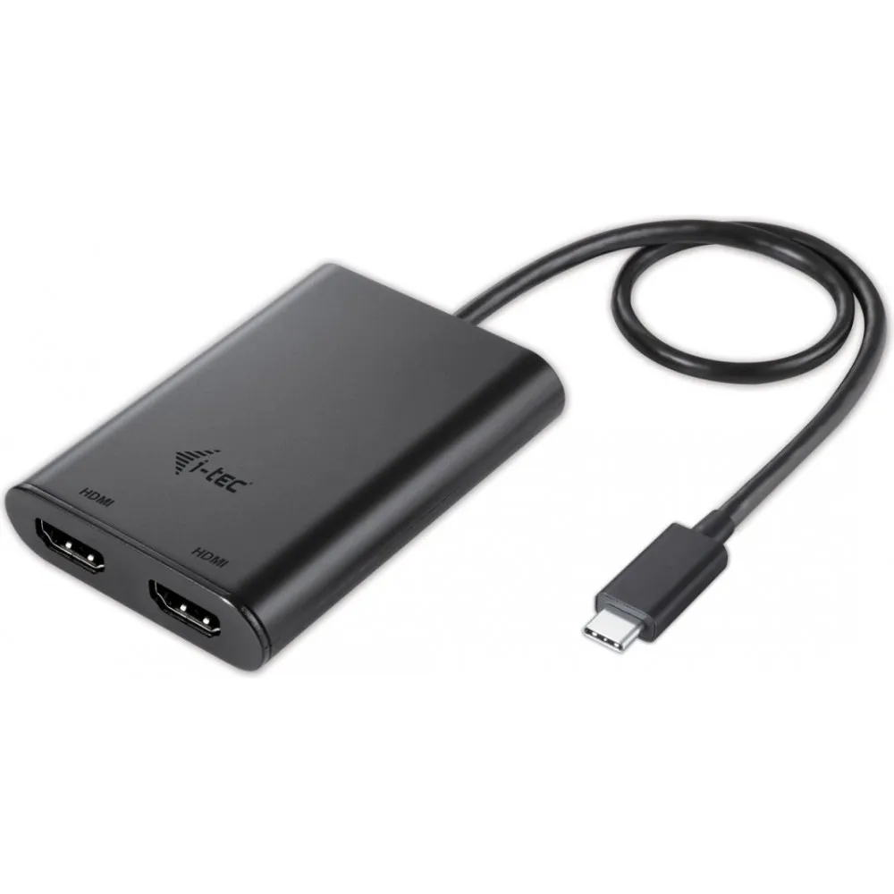 Adapter i-tec USB-C, HDMI x2 C31DUAL4KHDMI - zdjęcie poglądowe 1