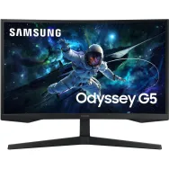 Monitor Samsung Odyssey G5 G55C LS27CG552EUXEN, 27", 2560x1440 (QHD), zakrzywiony, VA, FreeSync, 1 ms, Czarny | Sklep ITnes.pl, 
