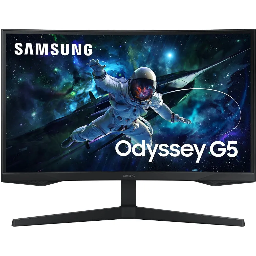 Monitor Samsung Odyssey G5 G55C LS27CG552EUXEN, 27", 2560x1440 (QHD), zakrzywiony, VA, FreeSync, 1 ms, Czarny | Sklep ITnes.pl, 