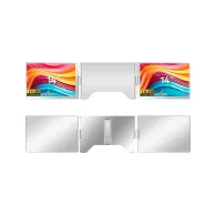 Monitor Extralink EX.21571, 14", 1920x1200 (WUXGA), 16:10, IPS, USB-C, Srebrny | Sklep ITnes.pl, IT for BUSINESS