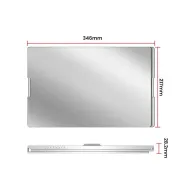 Monitor Extralink EX.21571, 14", 1920x1200 (WUXGA), 16:10, IPS, USB-C, Srebrny | Sklep ITnes.pl, IT for BUSINESS