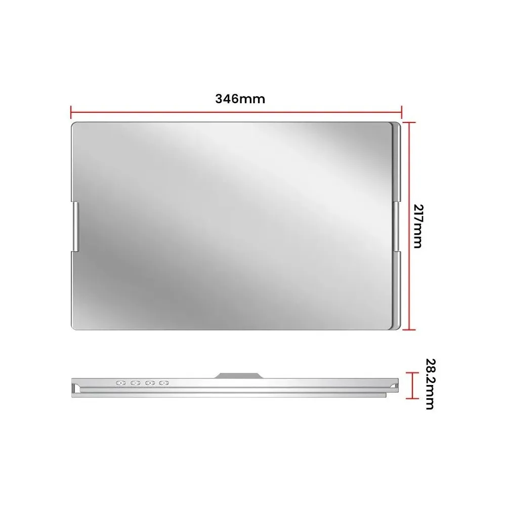 Monitor Extralink EX.21571 - 14"/1920x1200 (WUXGA)/16:10/IPS/USB-C/Srebrny