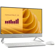 Komputer All-in-One Dell 27 EC27250 EC27250_RPLU-R_006_HOM, Core 7 150U, 27" FHD IPS, 16GB, 512GB, Pearl White, WiFi, Win11 Home