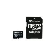 Karta pamięci Verbatim Premium MicroSDXC 128GB + adapter 44085, Class 10 UHS-I|U1, Czarna | Sklep ITnes.pl, IT for BUSINESS