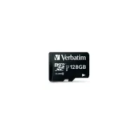 Karta pamięci Verbatim Premium MicroSDXC 128GB + adapter 44085, Class 10 UHS-I|U1, Czarna | Sklep ITnes.pl, IT for BUSINESS