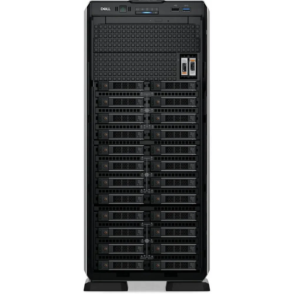 Serwer Dell PowerEdge T550 EMEA_PET550SPL2WSTD2022, Tower, Intel Xeon Scalable 4309Y, 16GB, 1x(1x480GB), 2xLAN, 3OS NBD, Microso Serwer Dell PowerEdge T550 EMEA_PET550SPL2WSTD2022, Tower, Intel Xeon Scalable 4309Y, 16GB, 1x(1x480GB), 2xLAN, 3OS NBD, Microso