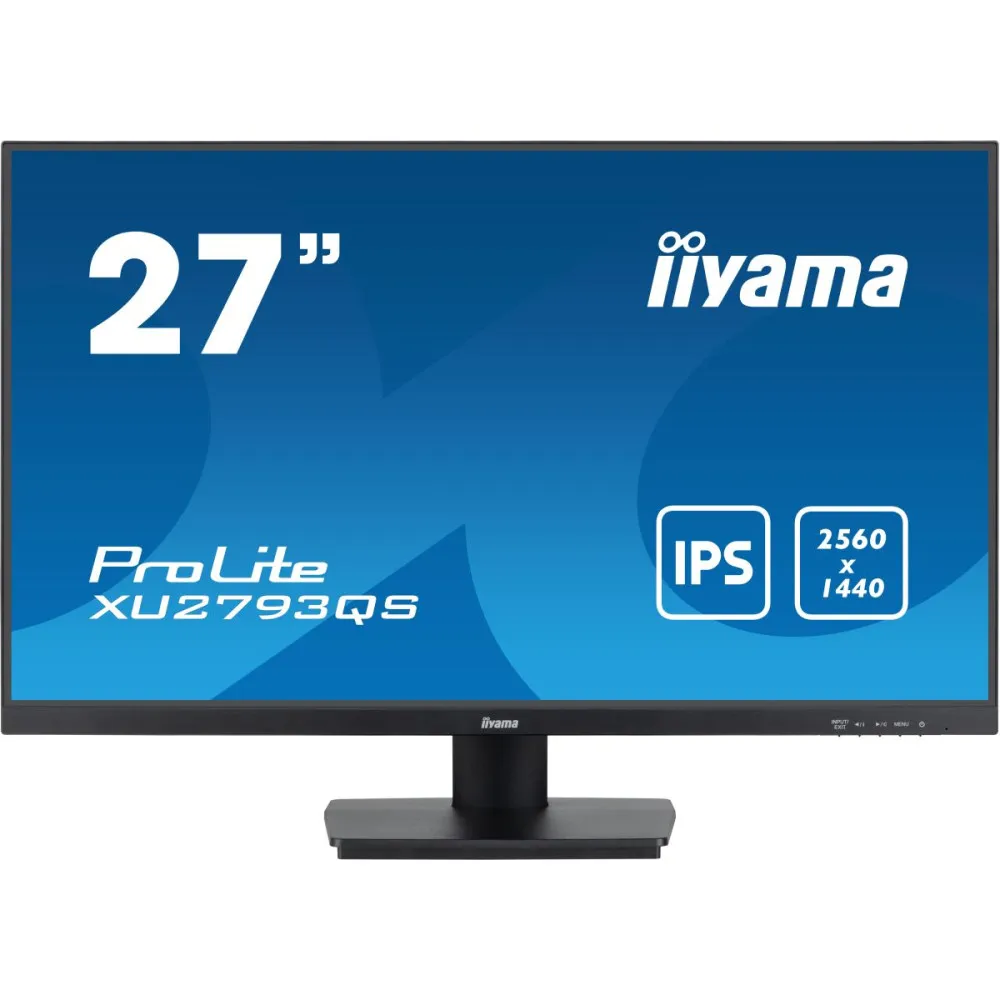 Monitor iiyama ProLite XU2793QS-B7, 27", 2560x1440 (QHD), 100Hz, IPS, 1 ms, Czarny | Sklep ITnes.pl, IT for BUSINESS
