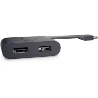 Adapter Dell DA20 USB-C do HDMI 2.0 i USB-A 3.0 470-BCKQ, HDMI 2.0, USB-A 3.0, Czarny | Sklep ITnes.pl, IT for BUSINESS