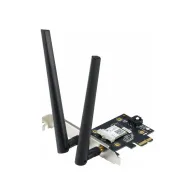 Karta sieciowa Wi-Fi ASUS PCE-AX3000, standard AX3000, PCI-E, 2x RP-SMA, WPA3, Wi-Fi 6, 2 anteny zewnętrzne | Sklep ITnes.pl, IT
