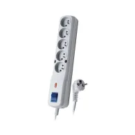 Listwa zasilająca przeciwprzepięciowa Lestar LV-530W 1966000750 - 3 m, Szara | Sklep ITnes.pl - IT for BUSINESS