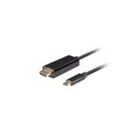 Kabel Lanberg USB-C do HDMI 2.0 CA-CMHD-10CU-0018-BK, 1,8 m, Czarny | Sklep ITnes.pl, IT for BUSINESS