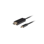 Kabel Lanberg USB-C do HDMI 2.0 CA-CMHD-10CU-0018-BK, 1,8 m, Czarny | Sklep ITnes.pl, IT for BUSINESS