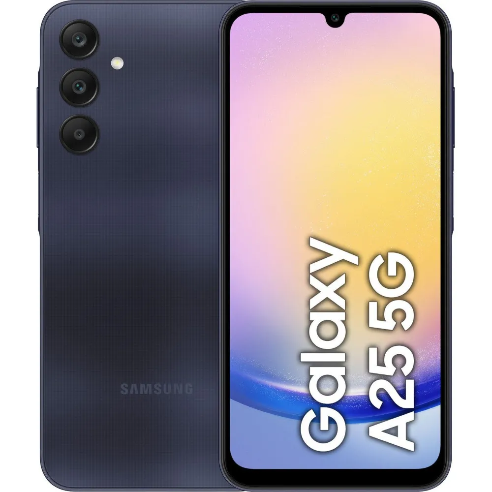 Smartfon Samsung Galaxy A25 5G SM-A256BZKDEUE, Exynos 1280, 6,5" 2340x1080, 128GB, 6GB, 5G, Czarny, 50+13Mpix, Android, 2 lata C
