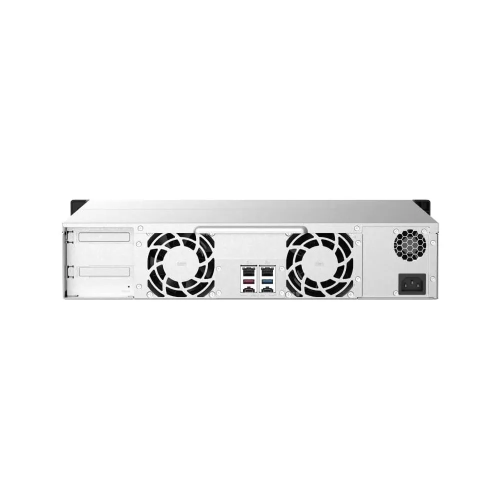 Zdjęcie produktu Serwer NAS QNAP Rack TS-873AEU-H8 - Rack (2U)/AMD Ryzen V1500B/8 GB RAM/12 TB/8 wnęk/2 x M.2/3 lata Carry-in