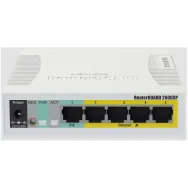 Switch zarządzalny MikroTik RB260GSP, 5x 100|1000Mbps RJ45, 1x 1000Mbps SFP, 4x Passive PoE | Sklep ITnes.pl, IT for BUSINESS