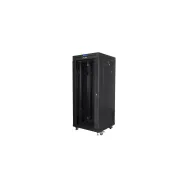 Szafa rack 19" 27U Lanberg FF01-6627-12BL, 600 x 600 x 1461 mm, drzwi szklane | Sklep ITnes.pl, IT for BUSINESS