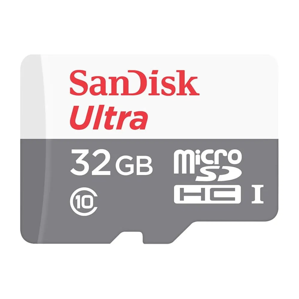 Karta pamięci SanDisk Ultra microSDHC 32GB Android 100MB/s UHS-I SDSQUNR-032G-GN3MN - Biała, Szara | Sklep ITnes.pl - IT for BUS