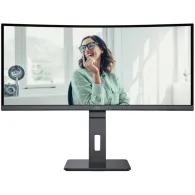 Monitor AOC CU34P3CV, 34", 3440x1440 (UWQHD), 100Hz, 21:9, zakrzywiony, VA, 4 ms, Czarny | Sklep ITnes.pl, IT for BUSINESS