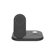 Ładowarka indukcyjna Belkin BoostCharge 3-in-1 Magnetic Foldable Wireless Charger with Qi2 15W WIZ029VFBK - Czarna