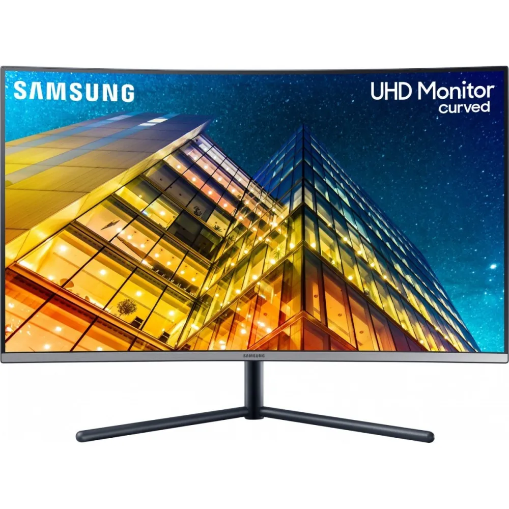Monitor Samsung LU32R590 LU32R590CWUXEN, 32", 3840x2160 (4K), 60Hz, zakrzywiony, VA, 4 ms, Grafitowy | Sklep ITnes.pl, IT for BU
