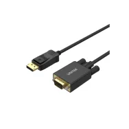 Kabel adapter Unitek Y-5118F DisplayPort do VGA, 1,8m | Sklep ITnes.pl, IT for BUSINESS